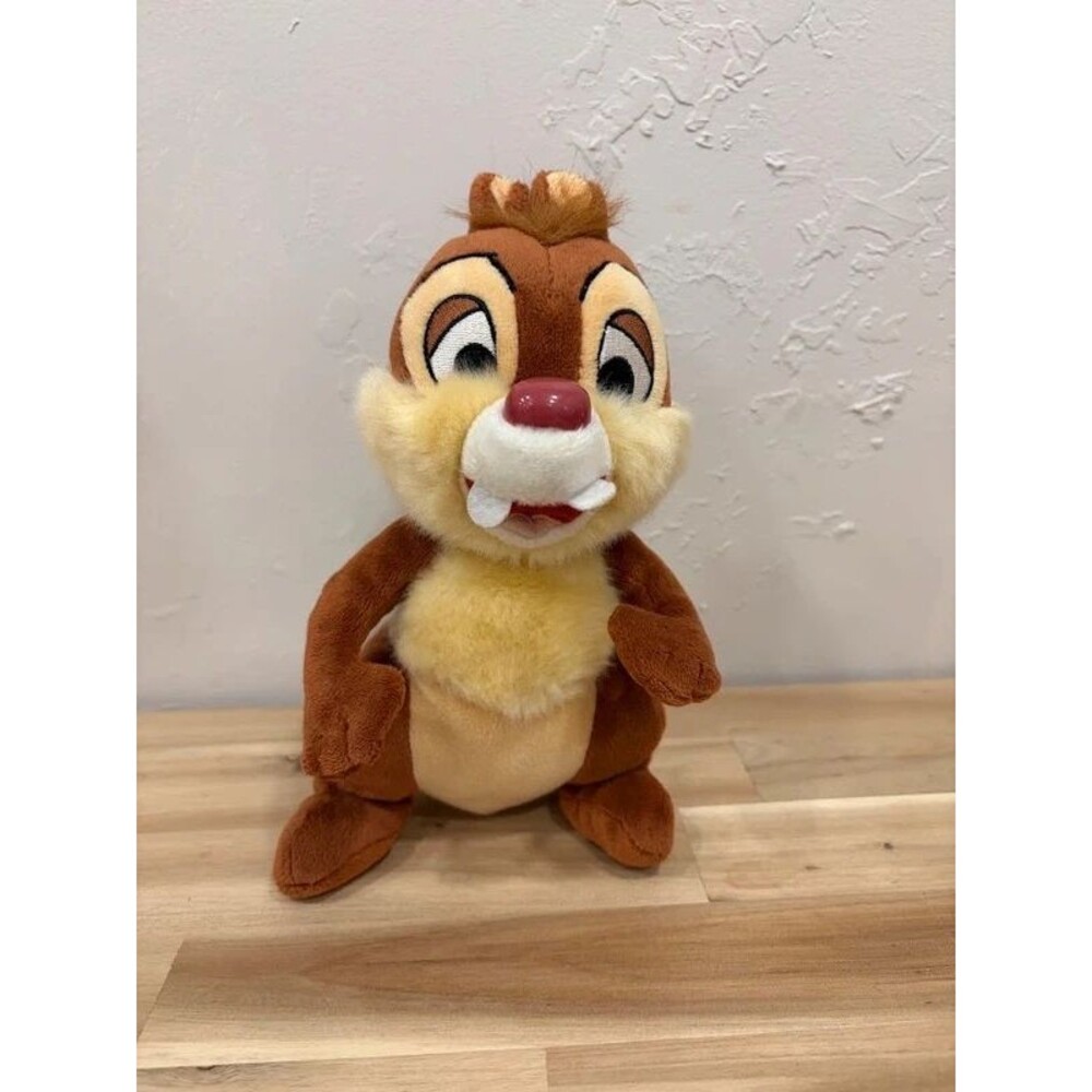 Disney 9" Plush Chipmunks Dale Stuffed Animal Toy Disney Parks